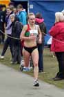 Lillian Partridge (Aldershot Farnham and District) during the National Womens 6 Stage Relay.